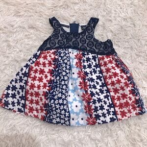 Tommy Hilfiger Infant Floral Tank Top Lace Size 12 months